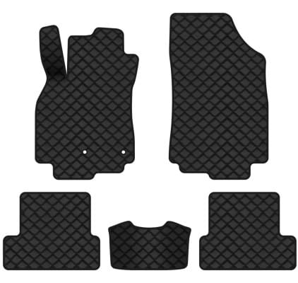 Коврики из экокожи в салон авто EVAtech ECO Megane (III) 3-doors AT Renault 2008-2016 3 поколение Htb EU RT33135CVV5AV2BBB