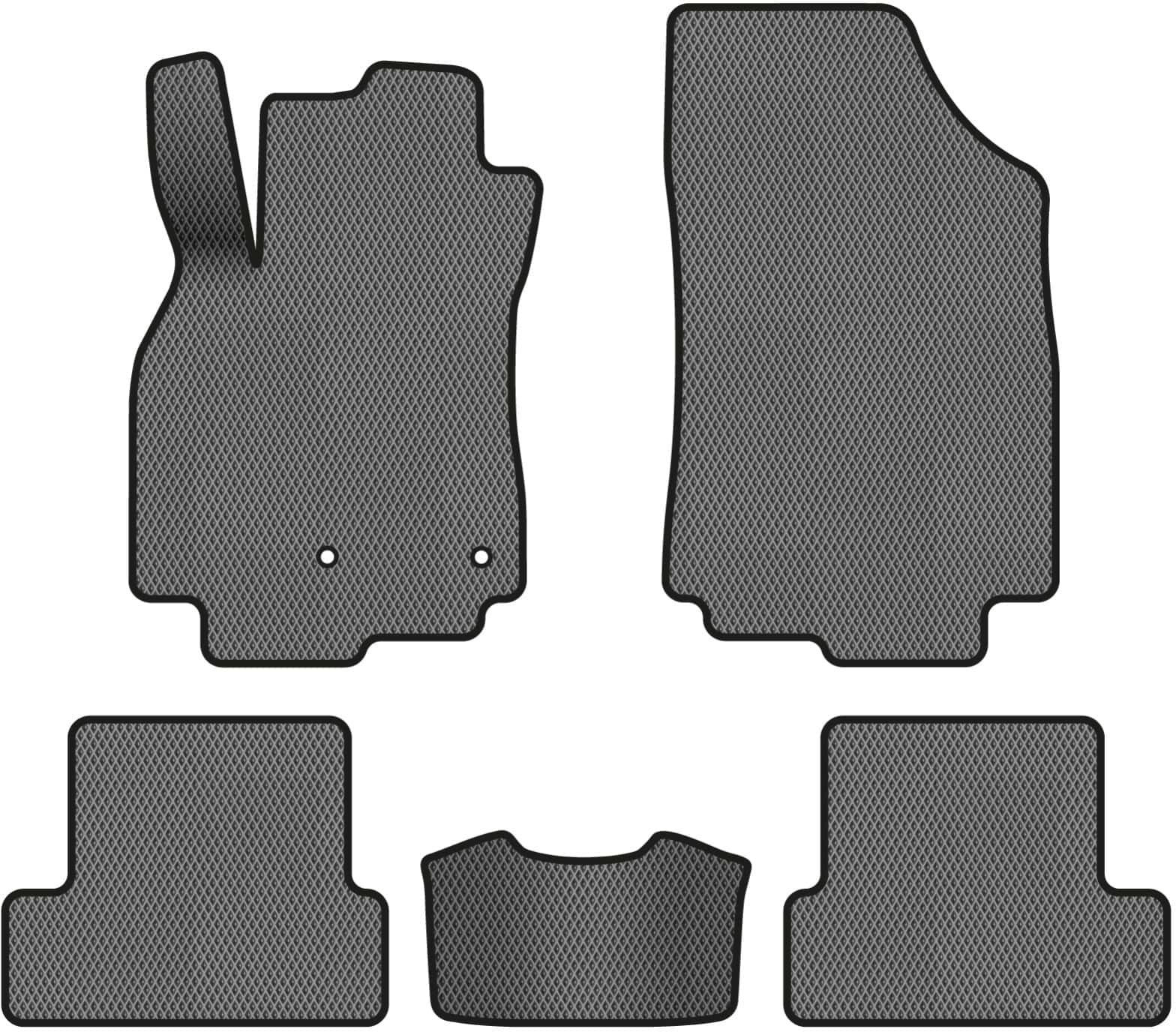 EVA коврики в салон авто EVAtech для Megane (III) 3-doors AT Renault 2008-2016 3 поколение Htb EU RT33135CVV5AV2RGB