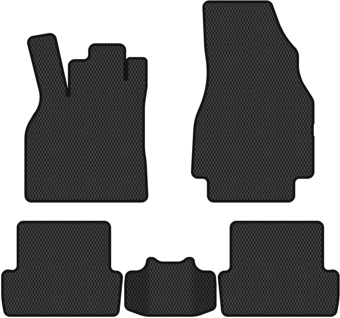 EVA коврики в салон авто EVAtech для Megane (II) 3-doors Renault 2002-2009 2 поколение Htb EU RT33325CV5RBB