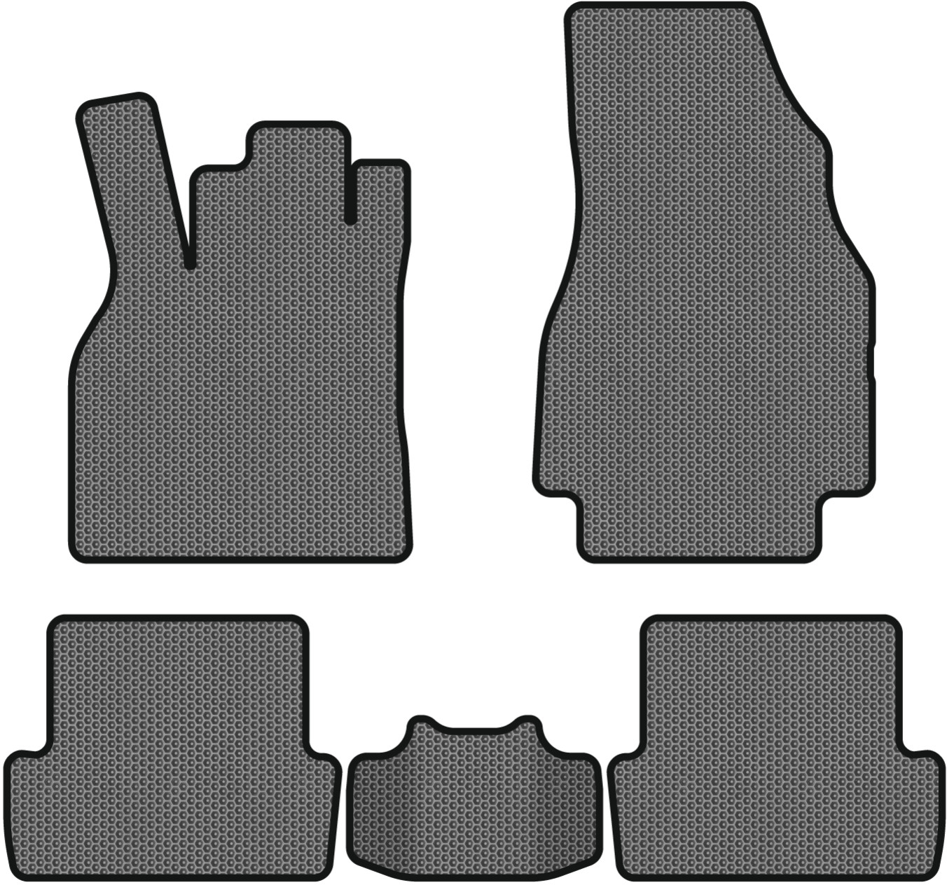 EVA коврики в салон авто EVAtech для Megane (II) 3-doors Renault 2002-2009 2 поколение Htb EU RT33325CV5SGB