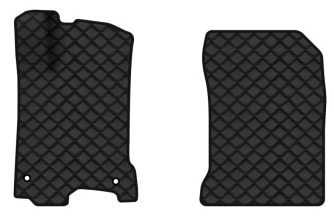 Килимки з екошкіри в салон авто передні EVAtech ECO для Laguna (T) MT Renault 2007-2015 3 покоління Combi EU RT33686AD2AV2BBB