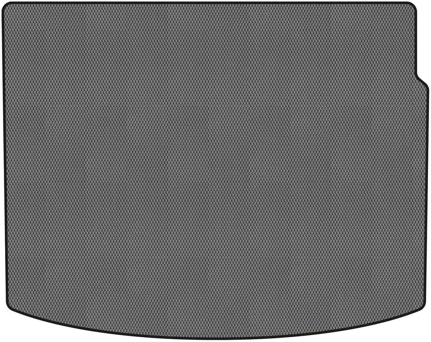 EVA коврик в багажник авто EVAtech для Megane (III) AT Renault 2008-2016 3 поколение Combi EU (RT3498B1RGB)