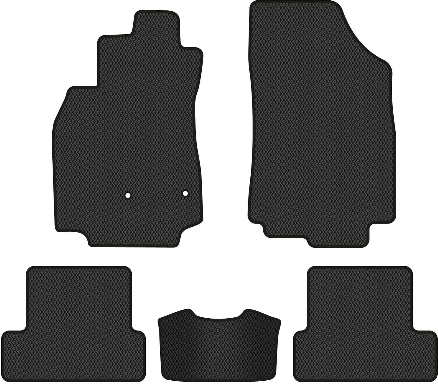 EVA коврики в салон авто EVAtech для Megane (III) 3-doors MT Renault 2008-2016 3 поколение Htb EU RT3635CGS5AV2RBB