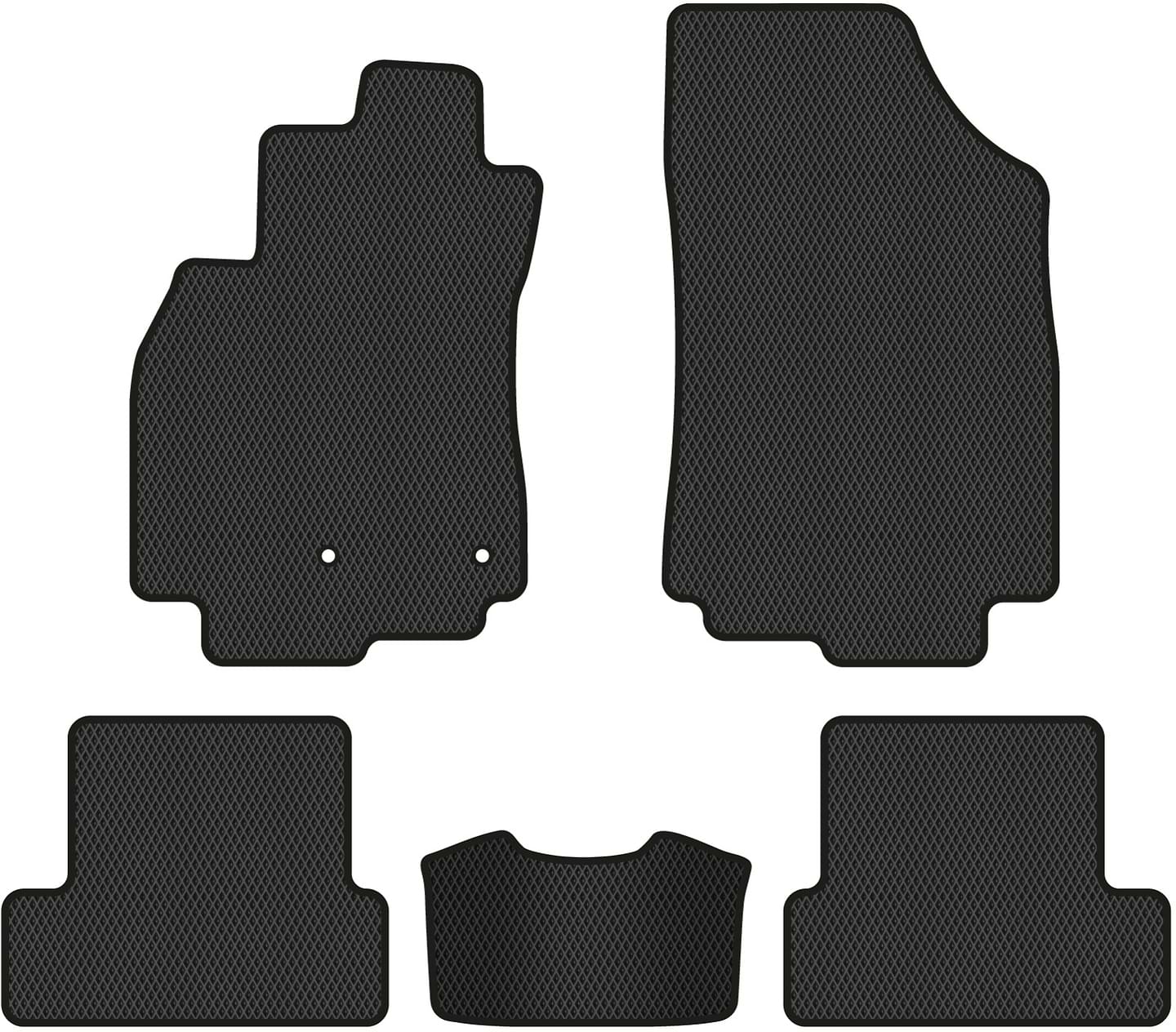 EVA килимки в салон авто EVAtech для Megane (III) 3-doors MT Renault 2008-2016 3 покоління Htb EU RT3635CGV5AV2RBB