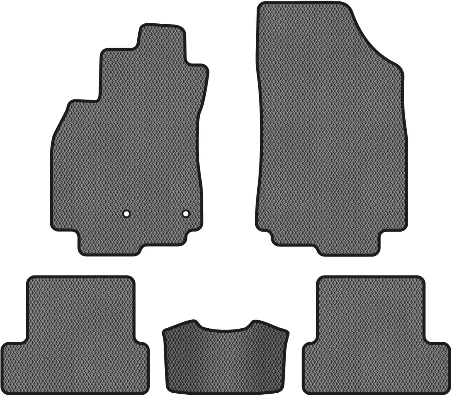 EVA коврики в салон авто EVAtech для Megane (III) 3-doors MT Renault 2008-2016 3 поколение Htb EU RT3635CGV5AV2RGB