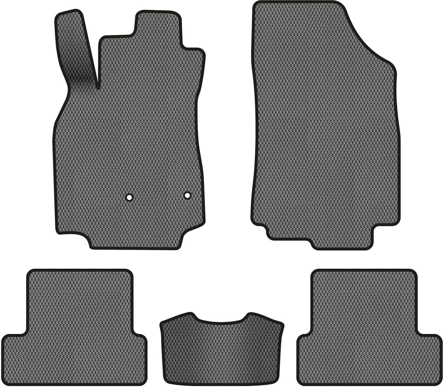 EVA коврики в салон авто EVAtech для Megane (III) 3-doors MT Renault 2008-2016 3 поколение Htb EU RT3635CVS5AV2RGB