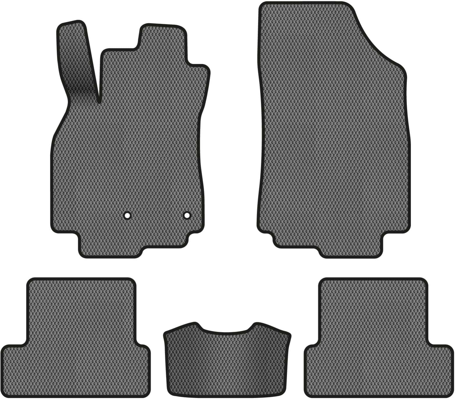 EVA коврики в салон авто EVAtech для Megane (III) 3-doors MT Renault 2008-2016 3 поколение Htb EU RT3635CVV5AV2RGB