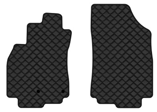 Килимки з екошкіри в салон авто передні EVAtech ECO для Megane (III) 3-doors MT Renault 2008-2016 3 покоління Htb EU RT3636AGV2RN2BBB