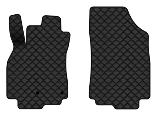 Коврики из экокожи в салон авто передние EVAtech ECO для Megane (III) 3-doors MT Renault 2008-2016 3 поколение Htb EU RT3636AVV2RN2BBB