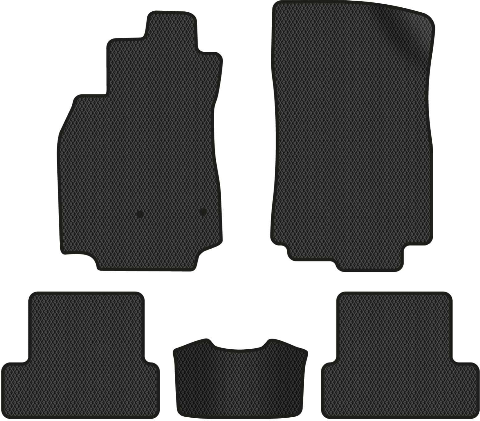 EVA коврики в салон авто EVAtech для Megane (III) 3-doors MT Renault 2008-2016 3 поколение Htb EU RT3636CBS5RN2RBB