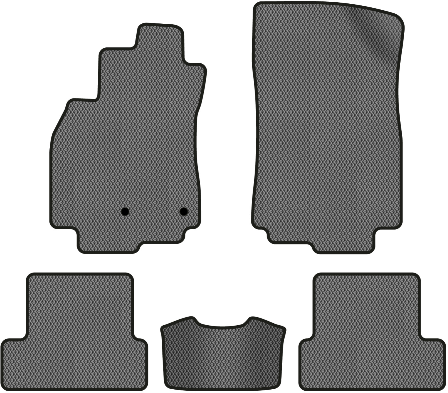 EVA коврики в салон авто EVAtech для Megane (III) 3-doors MT Renault 2008-2016 3 поколение Htb EU RT3636CBV5RN2RGB