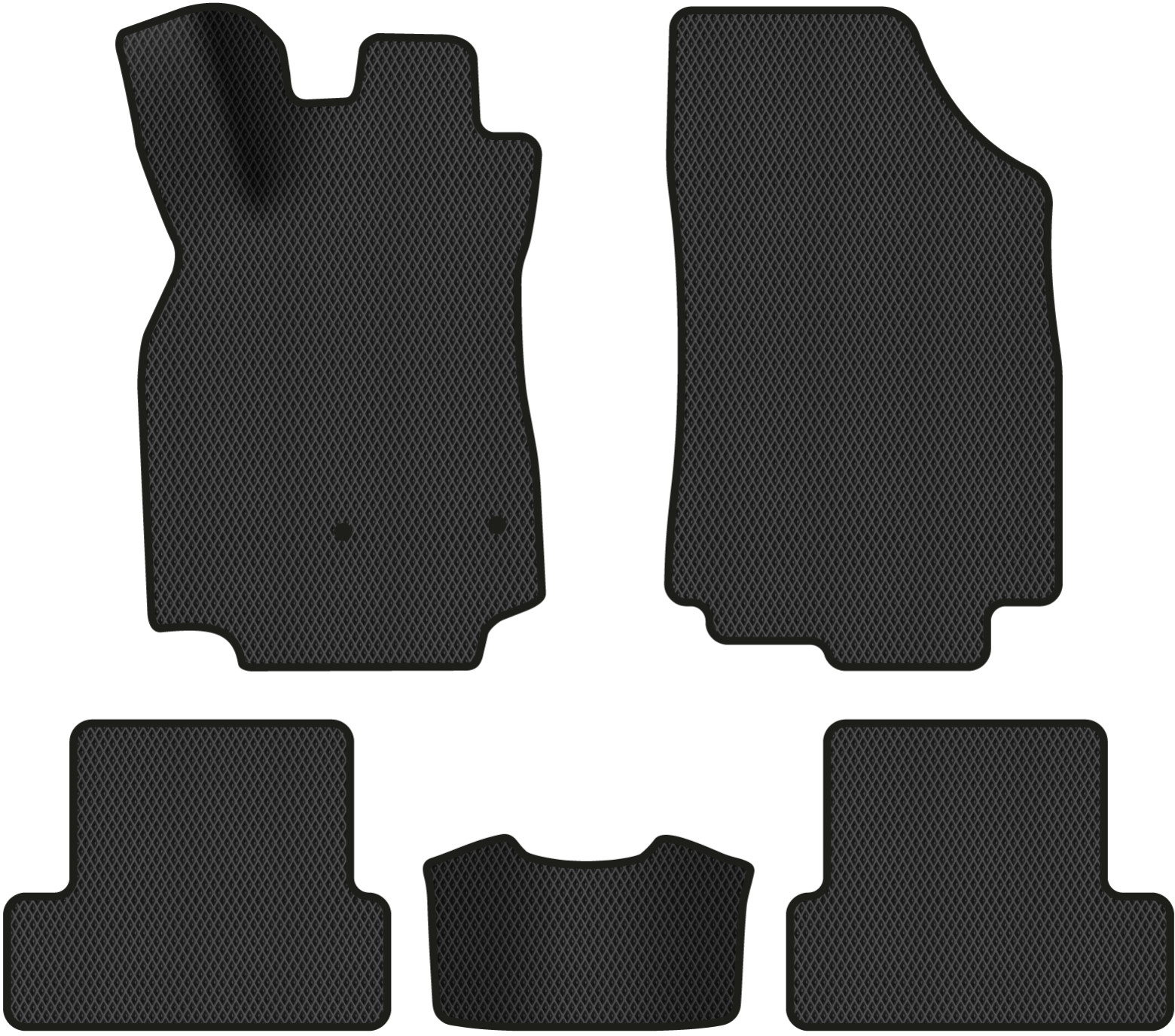 EVA коврики в салон авто EVAtech для Megane (III) 3-doors MT Renault 2008-2016 3 поколение Htb EU RT3636CES5RN2RBB