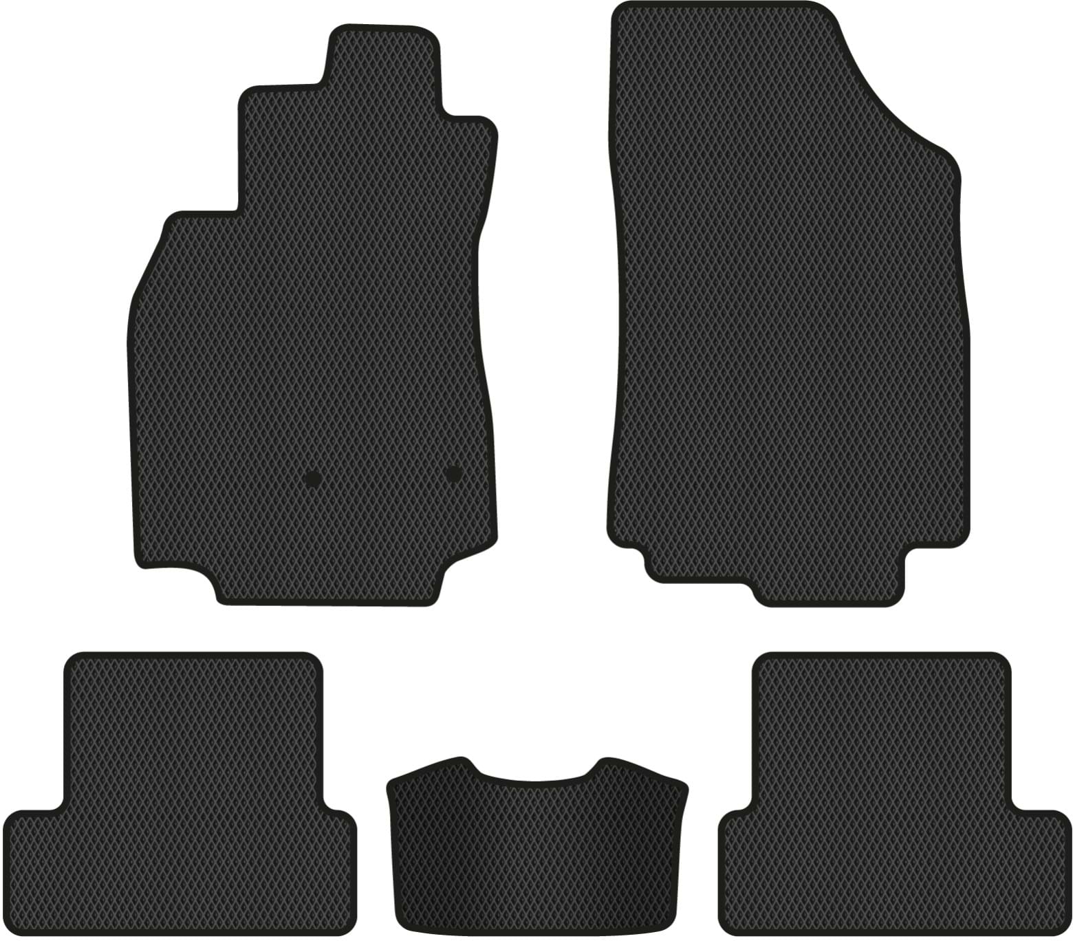 EVA коврики в салон авто EVAtech для Megane (III) 3-doors MT Renault 2008-2016 3 поколение Htb EU RT3636CGS5RN2RBB