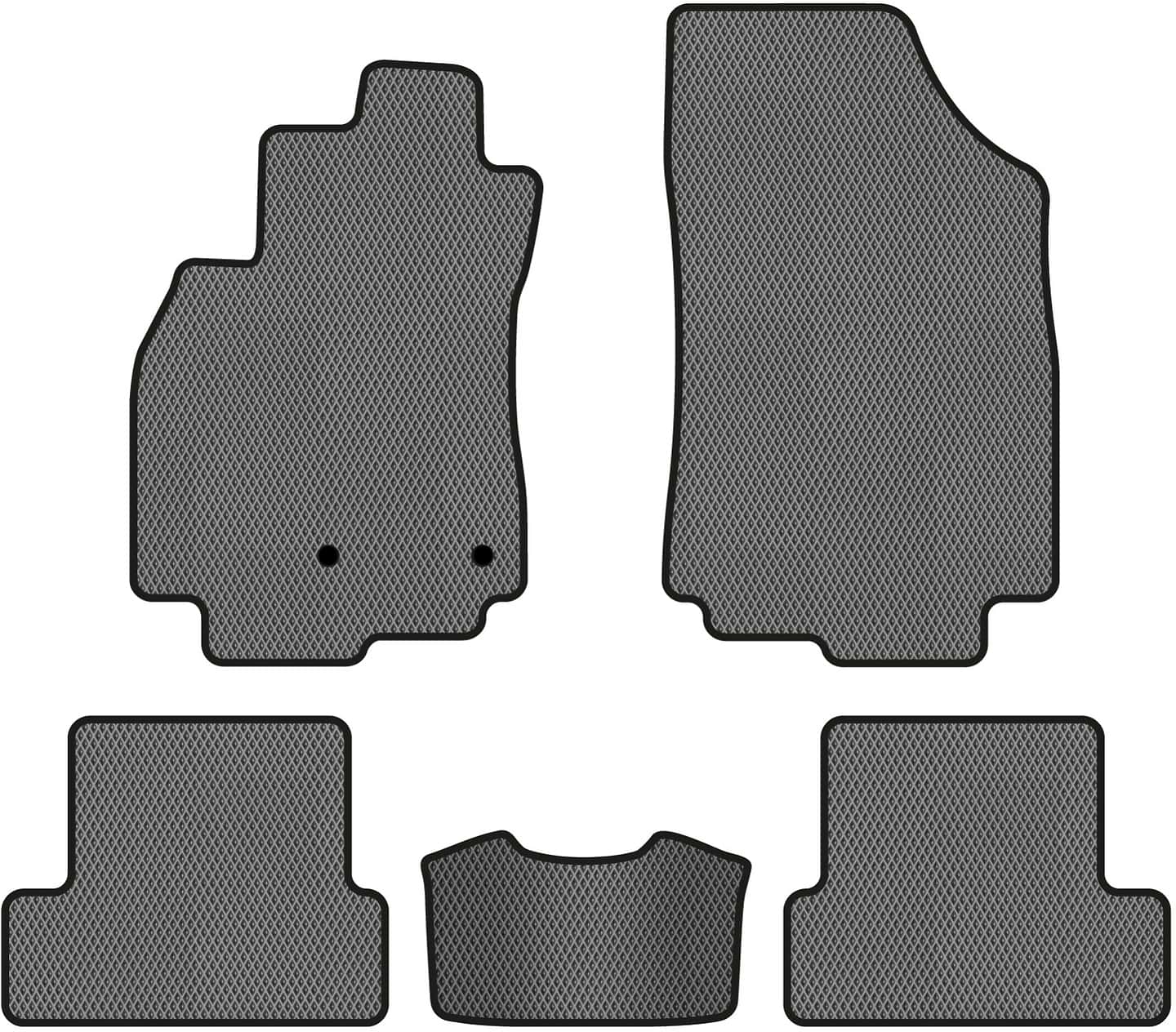 EVA коврики в салон авто EVAtech для Megane (III) 3-doors MT Renault 2008-2016 3 поколение Htb EURT3636CGV5RN2RGB