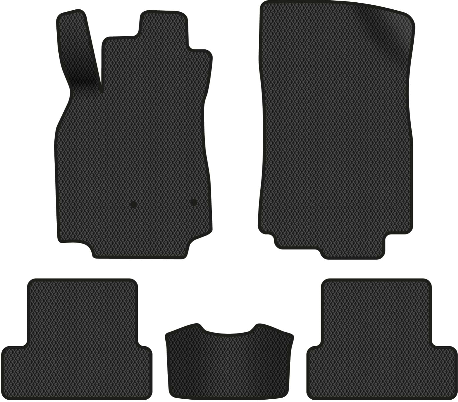 EVA коврики в салон авто EVAtech для Megane (III) 3-doors MT Renault 2008-2016 3 поколение Htb EU RT3636CLS5RN2RBB