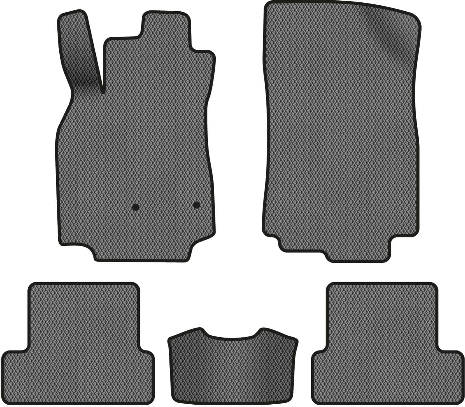 EVA коврики в салон авто EVAtech для Megane (III) 3-doors MT Renault 2008-2016 3 поколение Htb EU RT3636CLS5RN2RGB