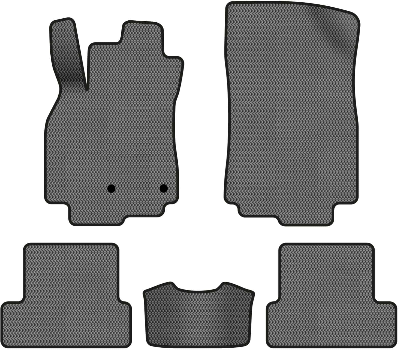 EVA коврики в салон авто EVAtech для Megane (III) 3-doors MT Renault 2008-2016 3 поколение Htb EU RT3636CLV5RN2RGB