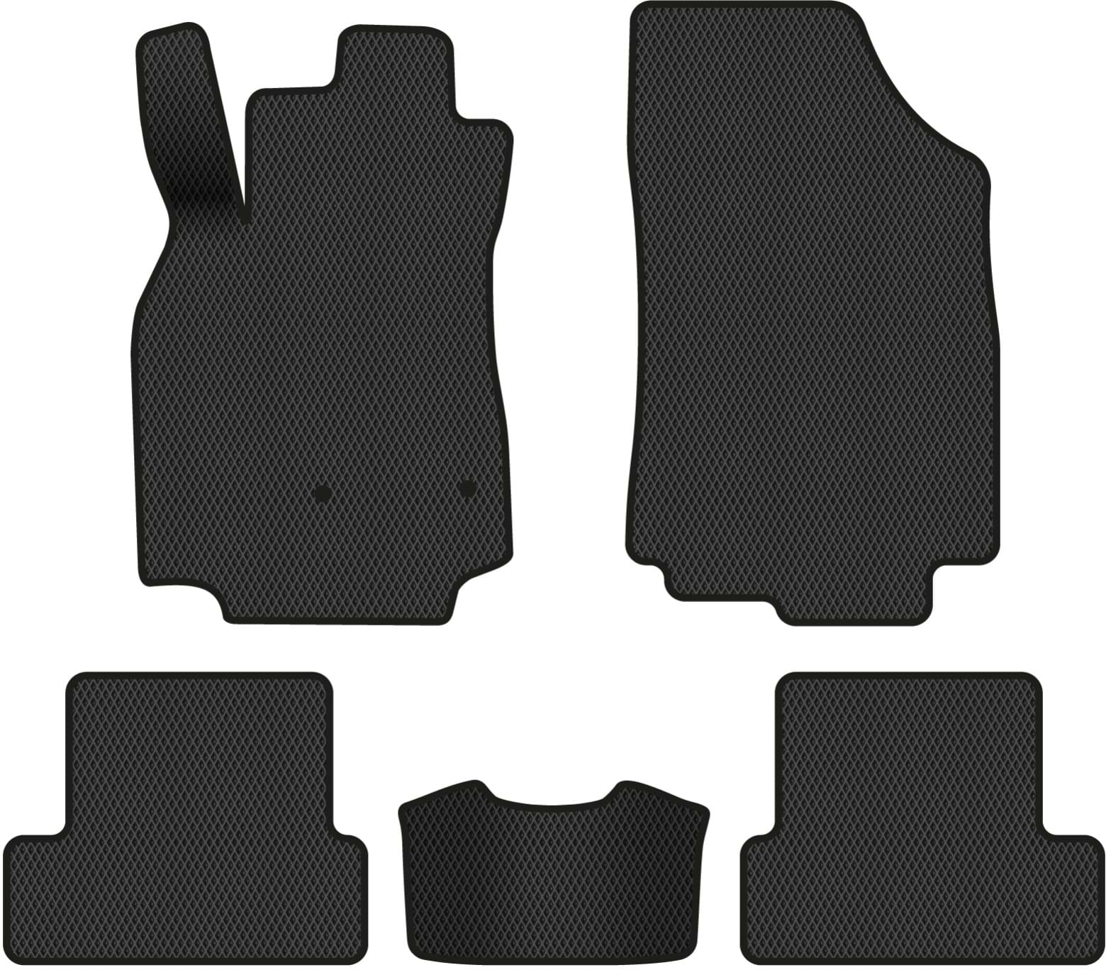 EVA коврики в салон авто EVAtech для Megane (III) 3-doors MT Renault 2008-2016 3 поколение Htb EU RT3636CVS5RN2RBB