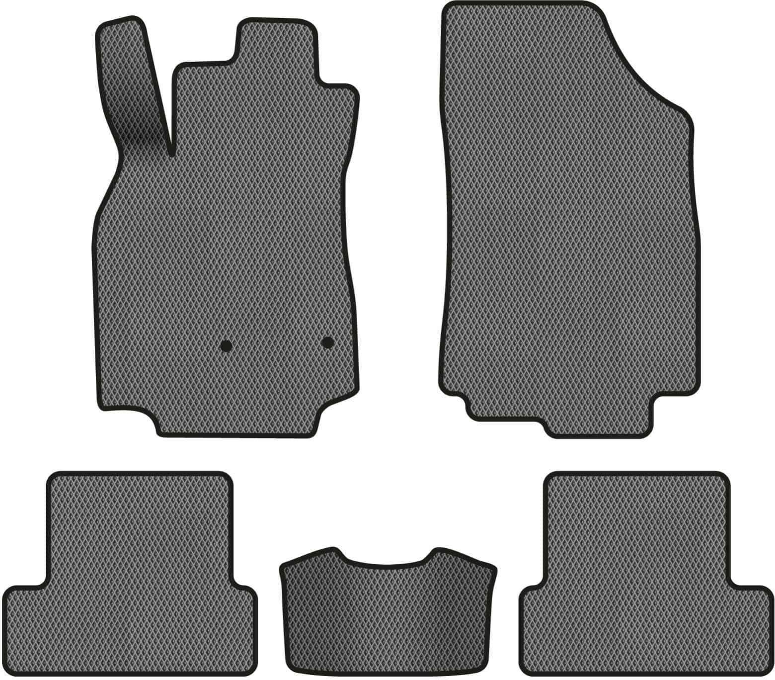 EVA коврики в салон авто EVAtech для Megane (III) 3-doors MT Renault 2008-2016 3 поколение Htb EU RT3636CVS5RN2RGB