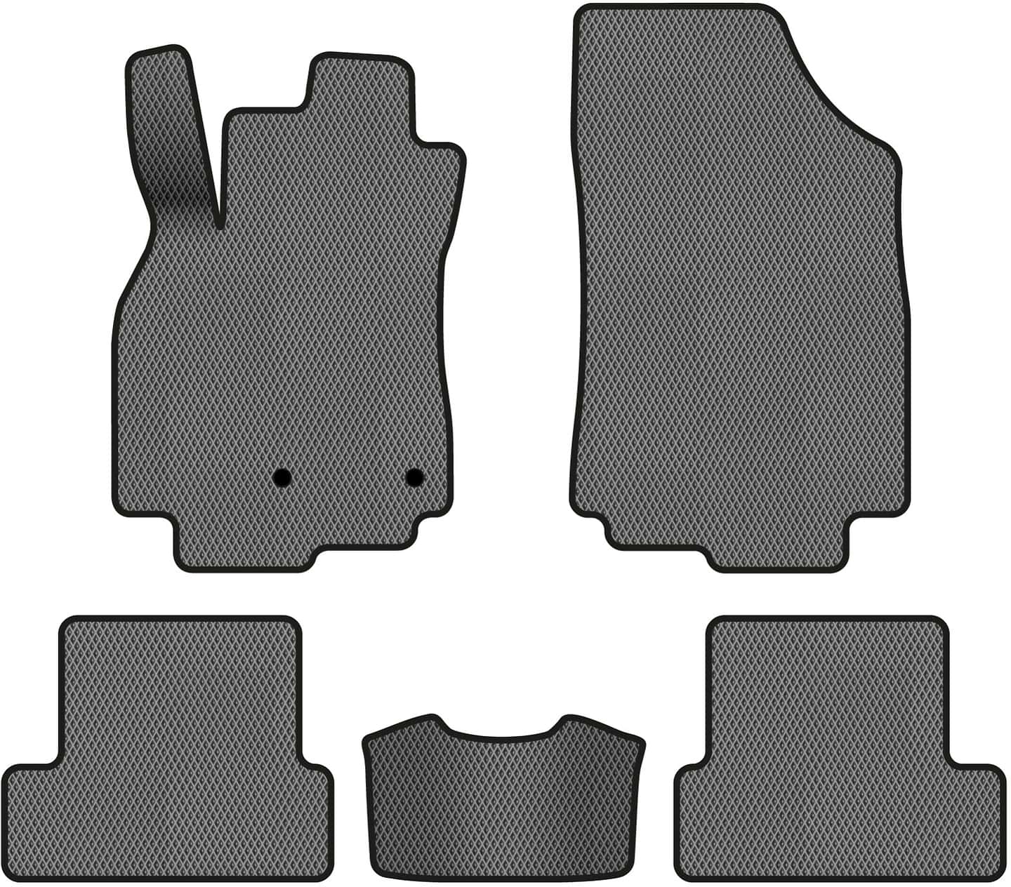 EVA килимки в салон авто EVAtech для Megane (III) 3-doors MT Renault 2008-2016 3 покоління Htb EU RT3636CVV5RN2RGB