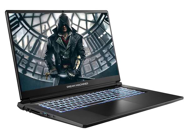 Фото - Ноутбук ігровий Dream Machines RT5050-17 (RT5050-17UA22) Black