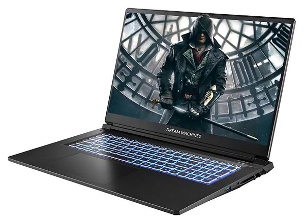 Фото - Ноутбук ігровий Dream Machines RT5050-17 (RT5050-17UA22) Black