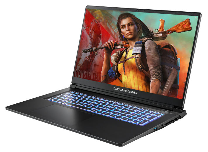 Фото - Ноутбук ігровий Dream Machines RT5060-17 (RT5060-17UA22) Black
