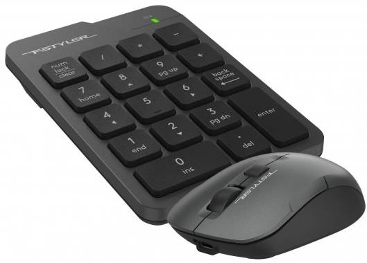 Фото - Клавіатура + миша бездротова A4tech G1600C Air2 (Grey)