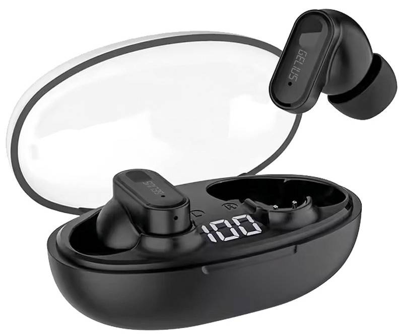 Фото - Навушники вкладиші бездротові TWS Gelius Basic GP-TWS011XS Black Фото - Навушники вкладиші бездротові TWS Gelius Basic GP-TWS011XS Black