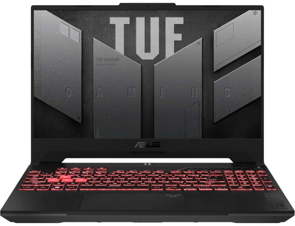 Ноутбук игровой Asus TUF Gaming A15 FA507NVR-LP003 Mecha Gray - Фото 1