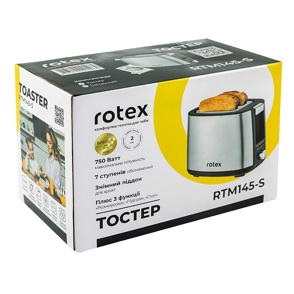 Фото - Тостер Rotex RTM145-S