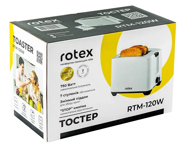 Фото - Тостер Rotex RTM120-W