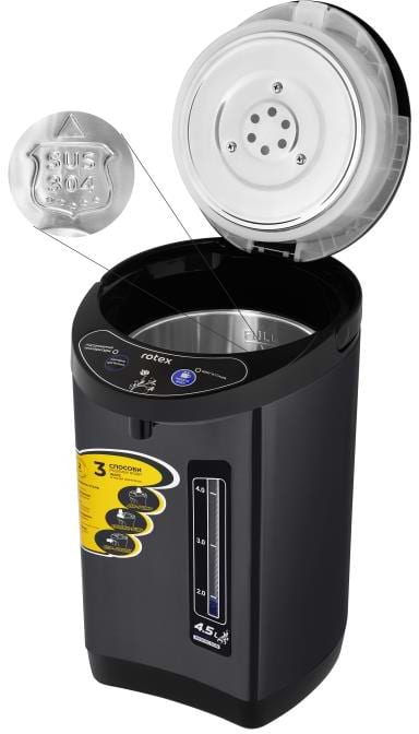 Фото - Термопот Rotex RTP453-BS