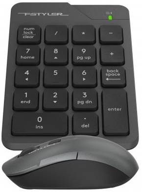Фото - Клавіатура + миша бездротова A4tech G1600C Air2 (Grey)