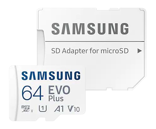 Фото - Карта памяти Samsung EVO PLUS microSDXC 64GB (MB-MC64KA/RU)