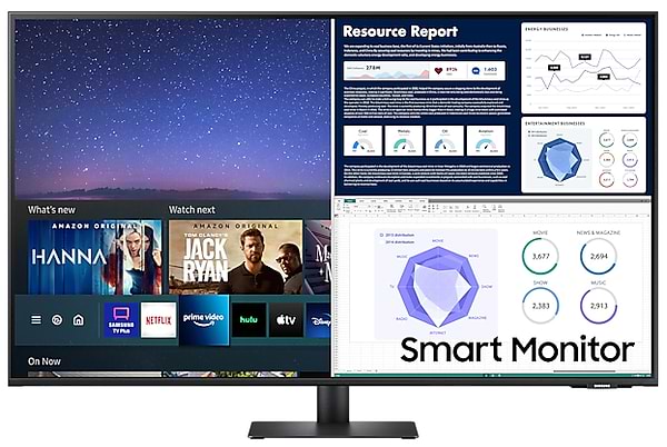 Фото - Монитор Samsung S43AM700UI SMART (LS43AM700UIXCI)