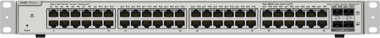 Коммутатор локальної мережі (Switch) Ruijie Reyee (RG-NBS5100-48GT4SFP)