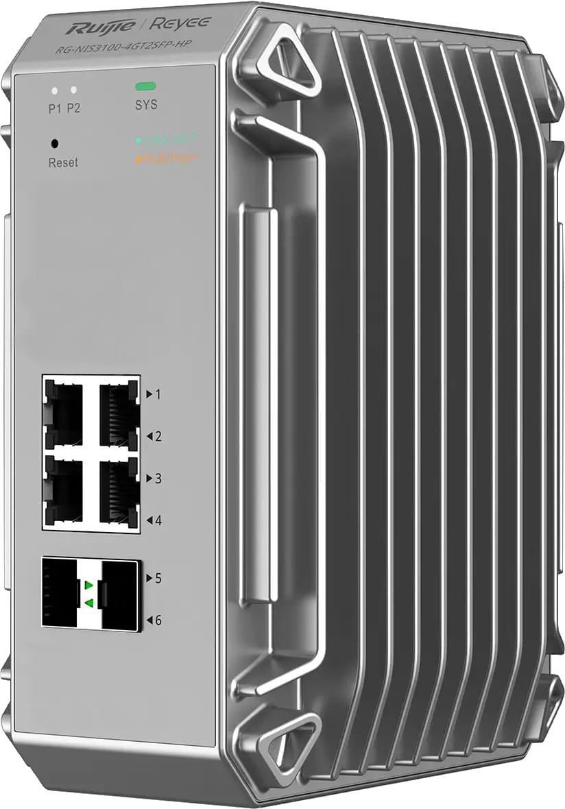 Коммутатор локальної мережі (Switch) Ruijie RG-NIS3100-4GT2SFP-HP - Фото 1