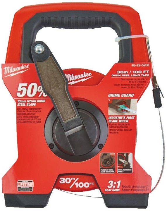 Рулетка Milwaukee LTO 30 м (48225203)