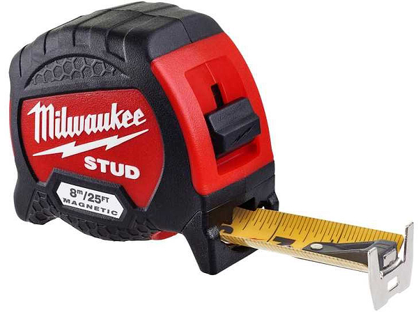 Фото - Рулетка Milwaukee STUD GEN II 8 м (4932471629)