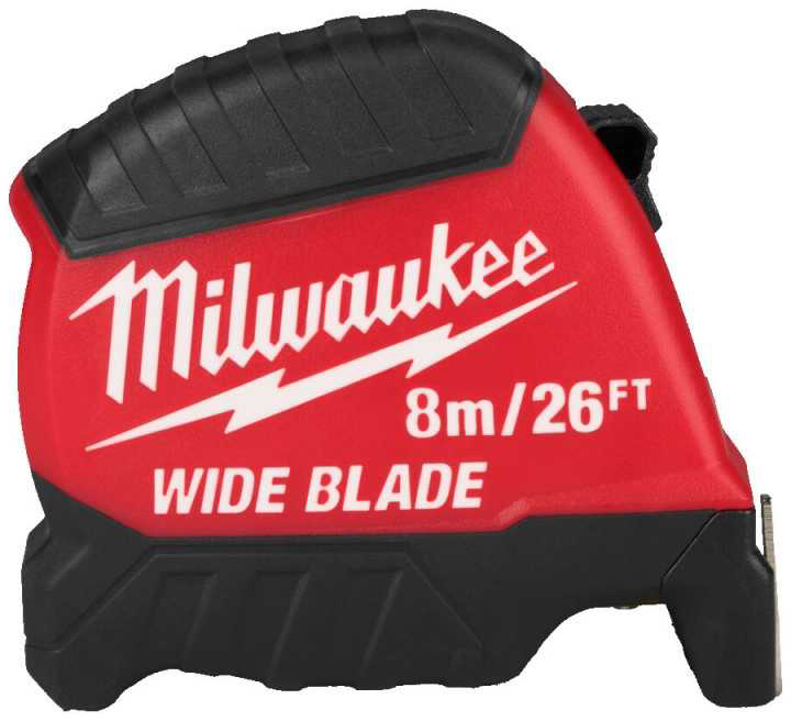 Рулетка Milwaukee WIDE BLADE 8 м (4932499206)