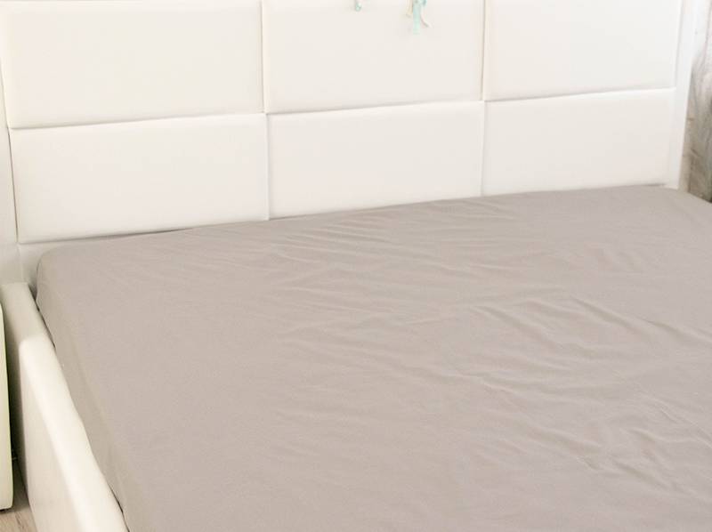 Простынь двуспальная Руно Dark Grey бязь 180х200 (504.114У_Dark Grey)