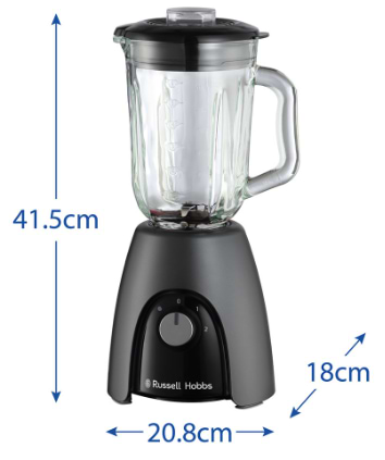 Фото - Блендер стаціонарний Russell Hobbs 27121-56 Matte Charcoal Jug Blender