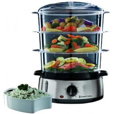 Пароварка Russell Hobbs 19270-56 CookHomeFoodSteamer - Фото 1