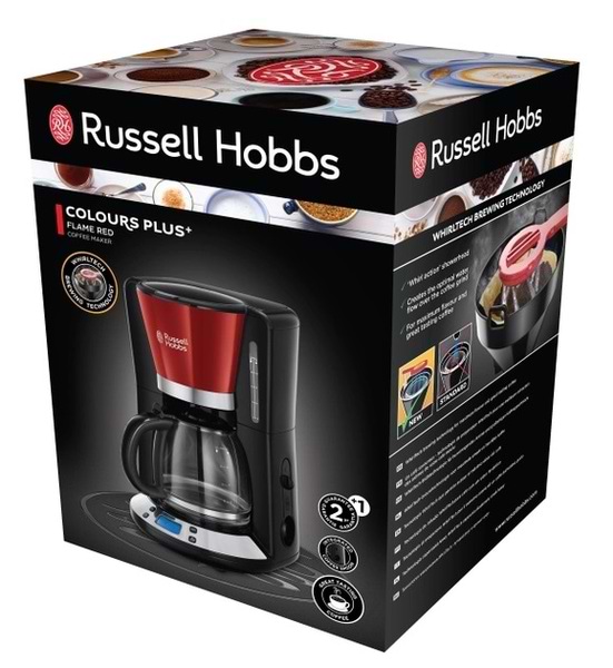 Фото - Кофеварка капельная Russell Hobbs 24031-56 Colours Plus+ Red