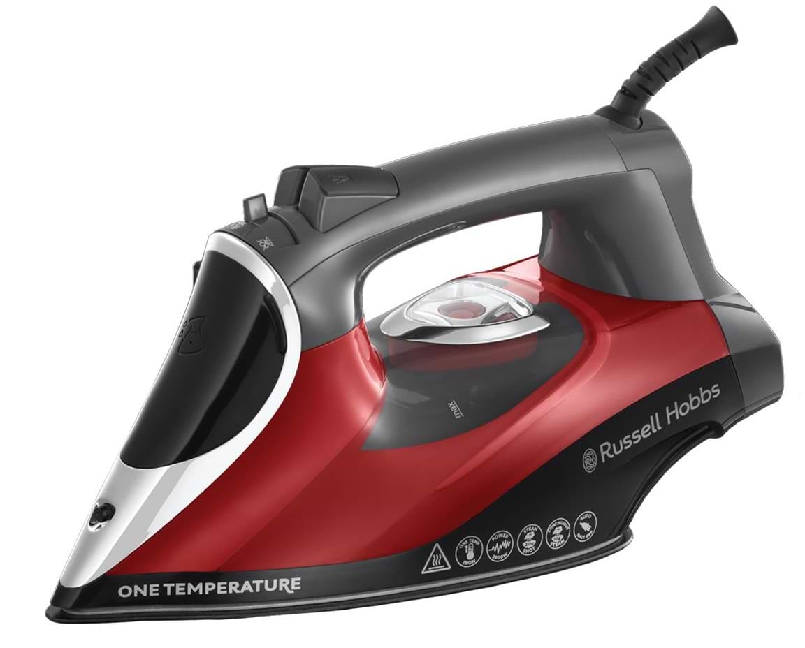 Утюг Russell Hobbs 25090-56 One Temperature Red - Фото 1