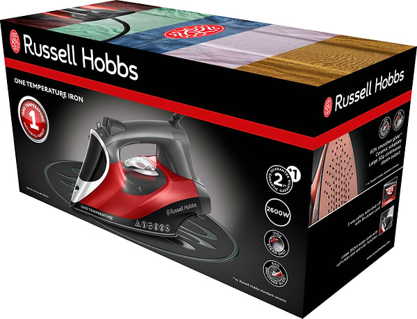 Фото - Утюг Russell Hobbs 25090-56 One Temperature Red