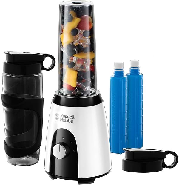 Фото - Блендер стаціонарний Russell Hobbs 25161-56 Horizon Mix & Go Boost White-Black