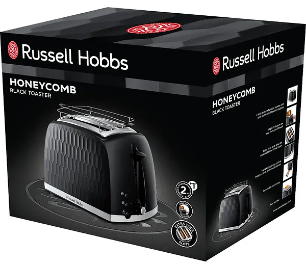Фото - Тостер Russell Hobbs 26061-56 Honeycomb Black