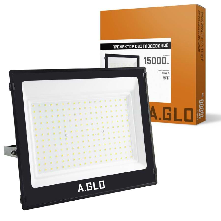 Світлодіодний прожектор A.GLO GL-22-150 150W 6400K (000058907) - Фото 1